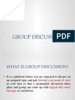 Group Discussion