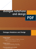 Dialogue Notations and Design