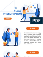 AE 07 - Module 1 - Lesson 1 and 2 - Intro To Law, Prescription PDF