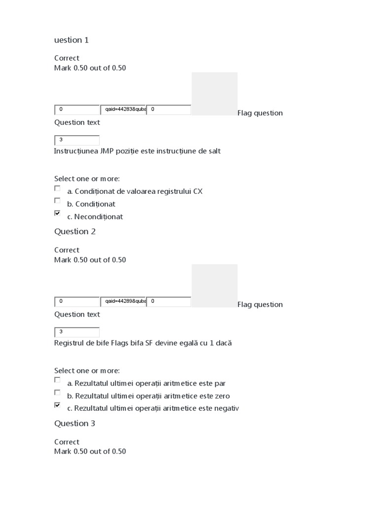 Testul 3 | PDF