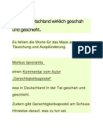 Was in Deutschland Wirklich Geschah Und Geschieht