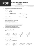 Online Neet Objective Examination Chemistry: 10 - 09 - 2020 21K/TP/NEET/ BATCH: All Residential