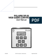 Polaris Dp-20 Web Guide Controller: User Manual