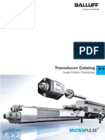 Transducer Catalog: Linear Position Transducers