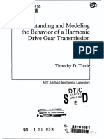 Understanding and Modeling The Behavior of A Harmonic Drive Gear Transmission