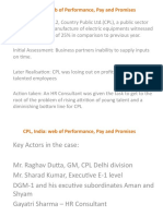 CPL, India: Web of Performance, Pay and Promises