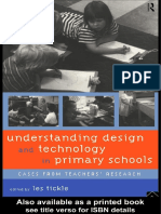 Les Tickle - Understanding Design and Technology in Primary Schools - Cases From Teachers' Research (1996) PDF