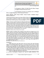 Kondisi Habitat Dan Keragaman Nekton Di Hulu Daerah Aliran Sungai Wampu, Kabupaten Langkat, Provinsi Sumatera Utara PDF