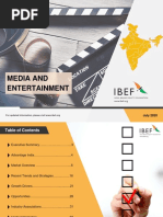 Media and Entertainment: July 2020