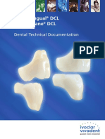 Ortholingual DCL Orthoplane DCL: Dental Technical Documentation