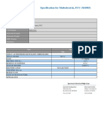 Specification For Maltodextrin, FCC (M1083) : Item Number