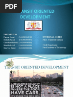 Transit Oriented Development: Internal Guide