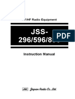 MF/HF Radio Equipment Instruction Manual