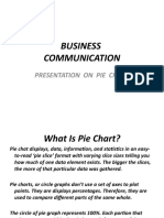 Business Communication: Presentation On Pie Chart