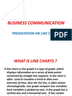 Business Communication: Presentation On Line Charts