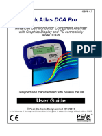 Peak Atlas DCA Pro: User Guide