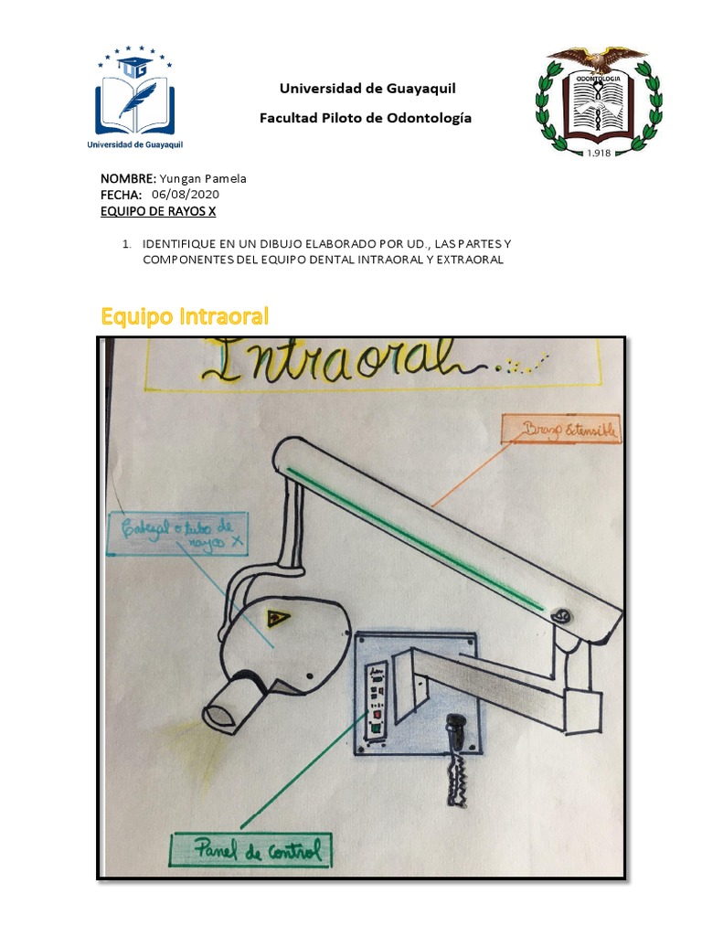 EQUIPO DE RAYOS X Dibujo PDF | PDF