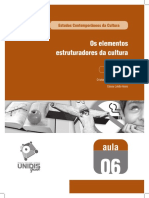 Os Elementos Estruturadores Da Cultura - UEPB PDF