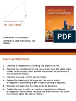 Management Accounting in Context: Powerpoint To Accompany