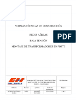 06_REDES AÉREAS  BAJA TENSIÓN - MONTAJE DE TRANSFORMADORES EN POSTE.pdf