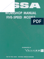 OSSA 5 Speed Manual