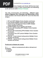 CH 21 Network Layer Address Mapping Error Reporting and Multicasting Multiple Choice Questions and Answers PDF