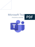 Microsoft Teams Učenici PDF