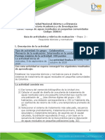 Guia de Actividades y Rúbrica de Evaluación - Unidad 1 - Etapa 2 - Requisitos Técnicos y Normativos