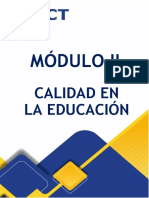 Calidad de La Educación Parte Ii