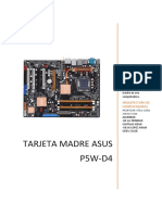 Tarjeta Madre Asus P5W