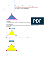 Clasificación de Los Triángulos y Cuadriláteros