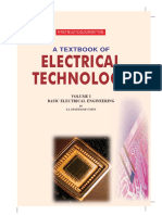 Electrical Technology: A Textbook of