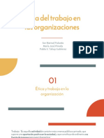 Ética Del Trabajo en Las Organizaciones