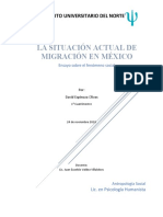 Ensayo sobre la migración rubrica 4