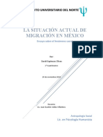 Ensayo Sobre La Migración Rubrica 4