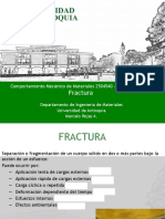 Fractura de materiales: causas, tipos y características