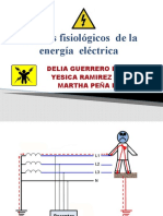 efectos fisiologicoas  de energia electrica