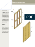 Muro Envolvente Estructurado en Madera (Entramado Vertical), Plataforma de Piso en Madera