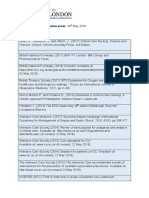 Reference List For Formative Exam: 24 Modules: NS60167W