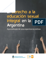 01 El Derecho A La Educación Sexual en La Argentina