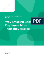 Why Smoking Costs Employer More Than They Realize