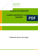 Efm 5 - Convertir Al Cliente en Miembro