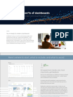 The Do's and Don'ts of Dashboards: You're Ready To Create A Dashboard