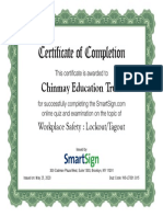 Chinmay Education TrustLock Out Tag Out Safety-SmartSign PDF