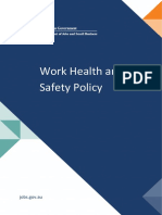WHS Work Health and Safety Policy
