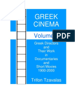 Greek Cinema Volume 5 Directors of Documentaries and Shorts 032212