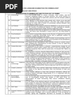 Pointers For Licensure Examination For Criminologist 300 Items: Criminal Sociology and Ethics Introduction To Criminology and Psychology of Crimes