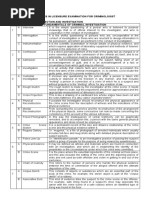 Pointers in Licensure Examination For Criminologist 300 Items: Criminal Detection and Investigation Fundamentals of Criminal Investigation