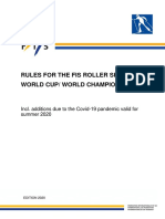 Rules For The Fis Roller Ski World Cup/ World Championships