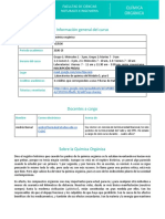 Sílabus Química Orgánica-2020-2S PDF